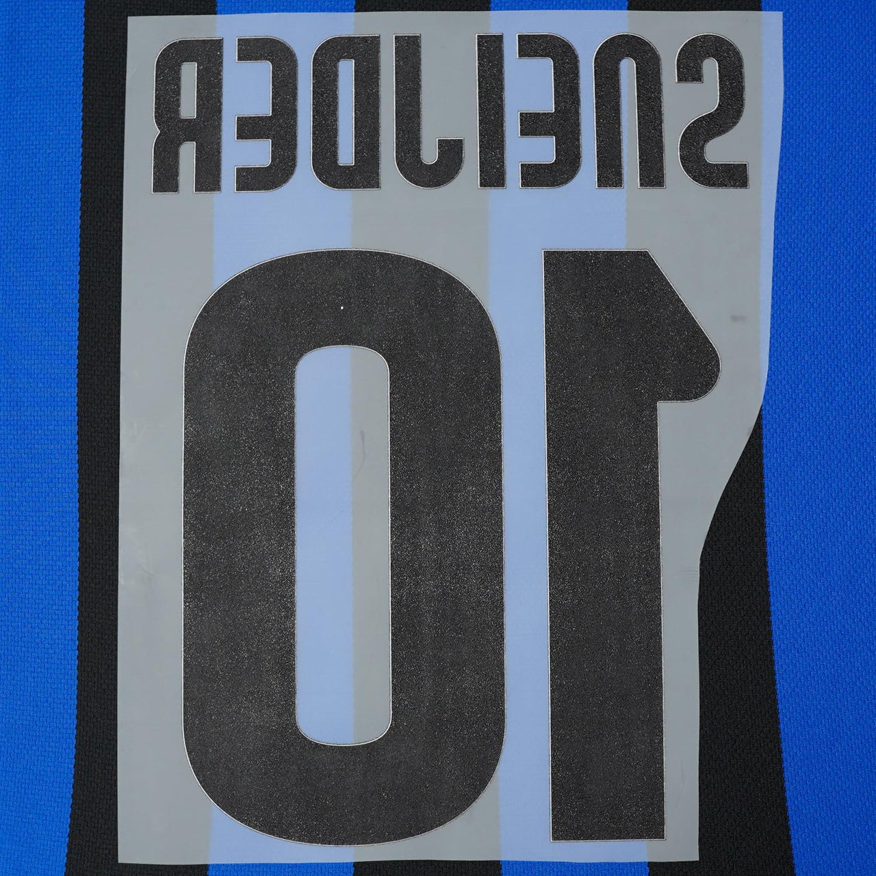 2009 - 2011 Inter Milan Home Name Set Sneijder 10 (Repro)
