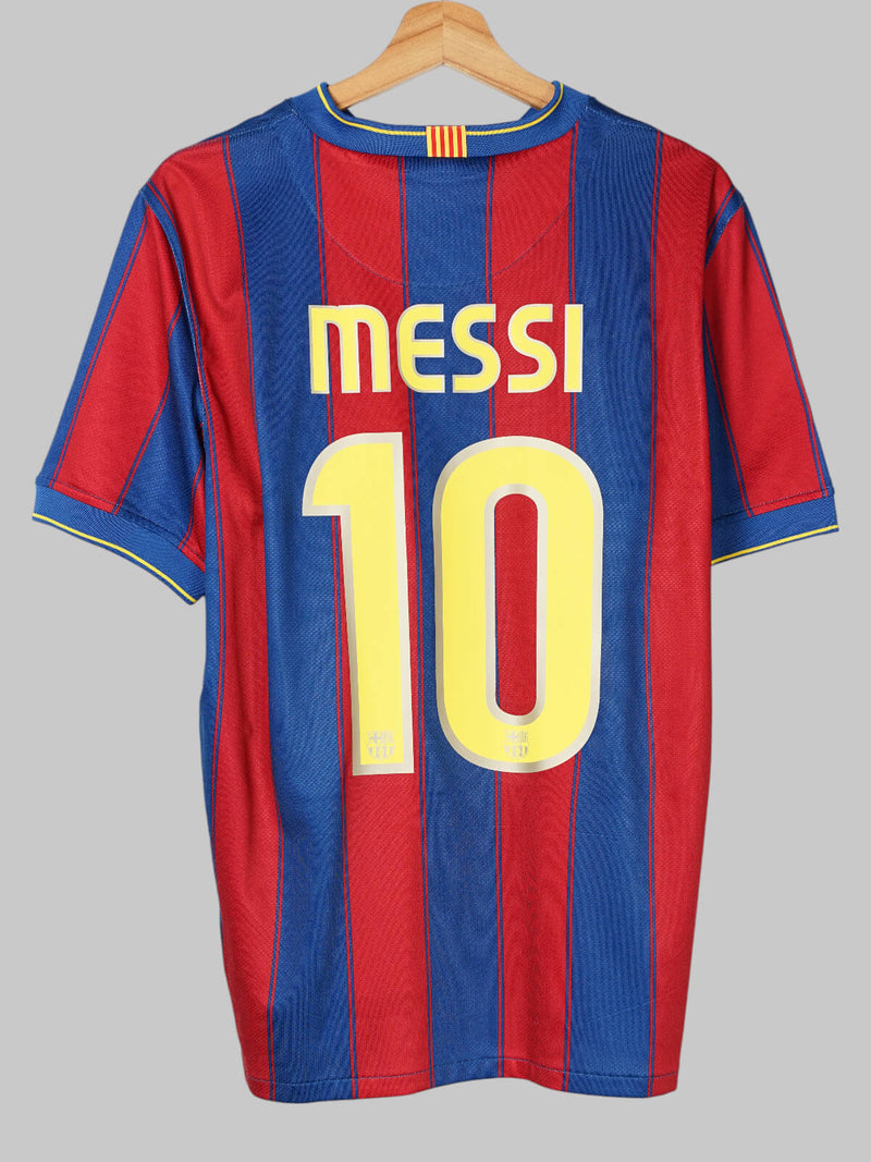 2009/10 Barcelona Messi #10 Home Shirt (M)