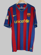 2009/10 Barcelona Puyol #5 Home Shirt (XXL)