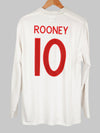 2009/10 England Rooney #10 Home Shirt L/S (L) Umbro