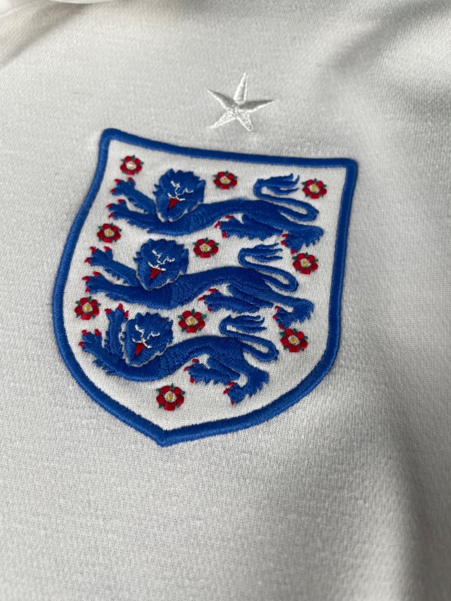 2009/10 England Rooney #10 Home Shirt L/S (L)