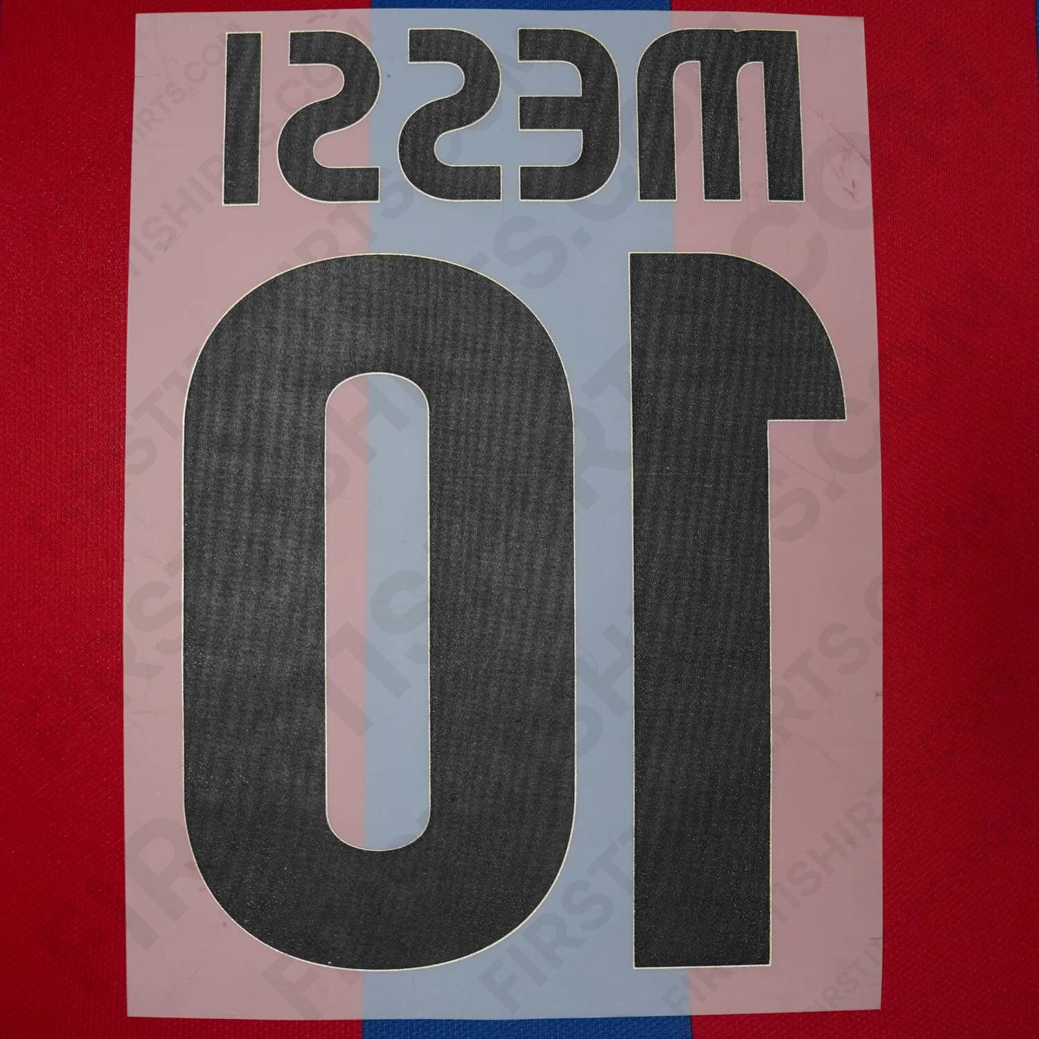 2009/10 FC Barcelona Messi #10 Home Name Set (Repro) – First11