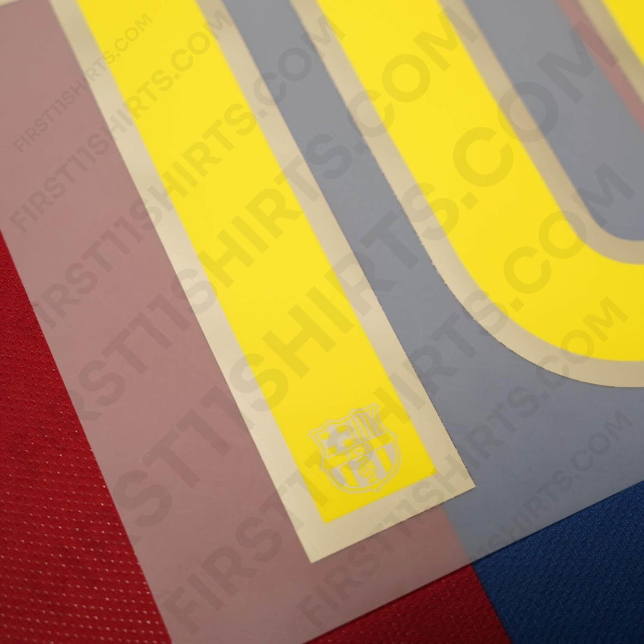 2009/10 FC Barcelona Home Name Set Messi 10 (Repro)