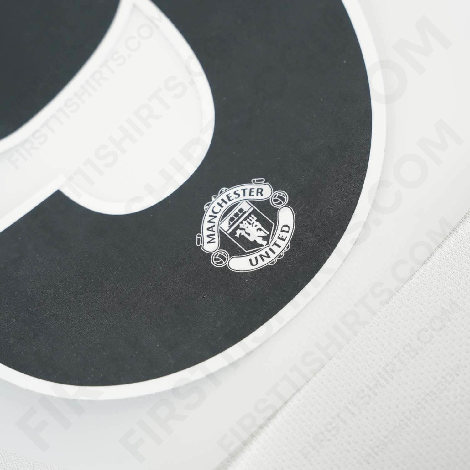 2009/10 Manchester United Away Name Set Berbatov 9 (Repro)