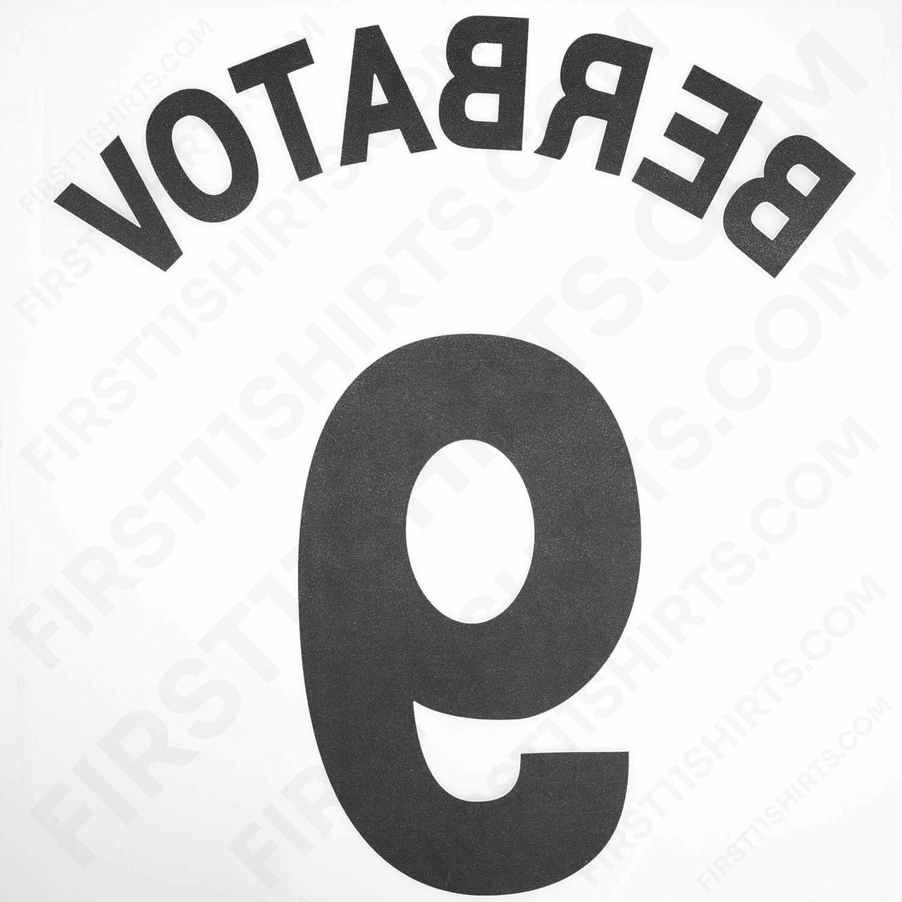 2009/10 Manchester United Away Name Set Berbatov 9 (Repro)