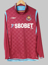 2009/10 West Ham United Heimtrikot L/S (M) Umbro