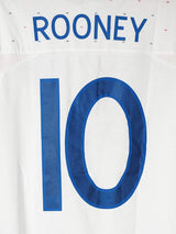 2010-12 England Rooney #10 Home Shirt (L)