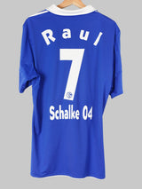 2010-2012 Schalke 04 Raul #7 Home Shirt (L)