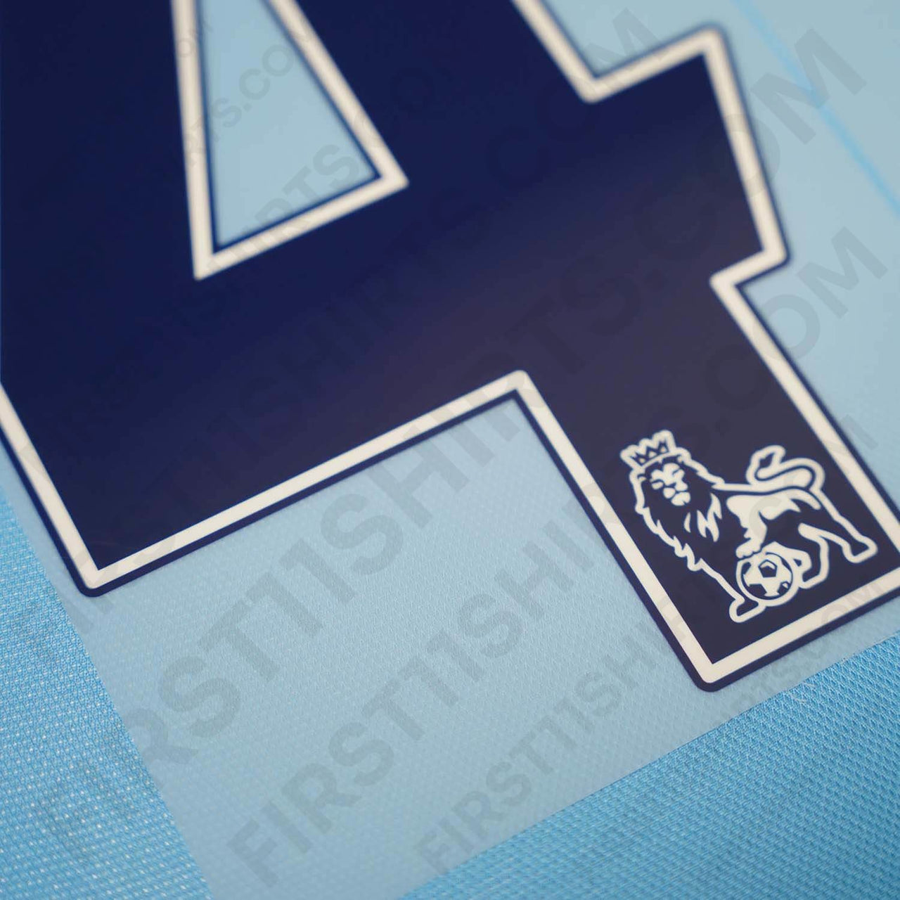 2010 - 2017 Manchester City Home Name Set Yaya Toure 42 PS (Repro)