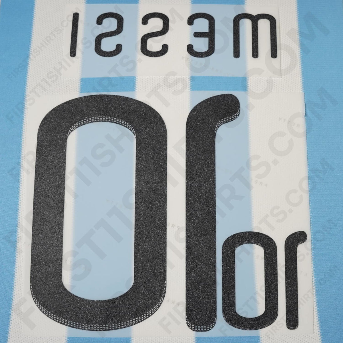 2010/11 Argentina Home Name Set Messi 10 (Repro)