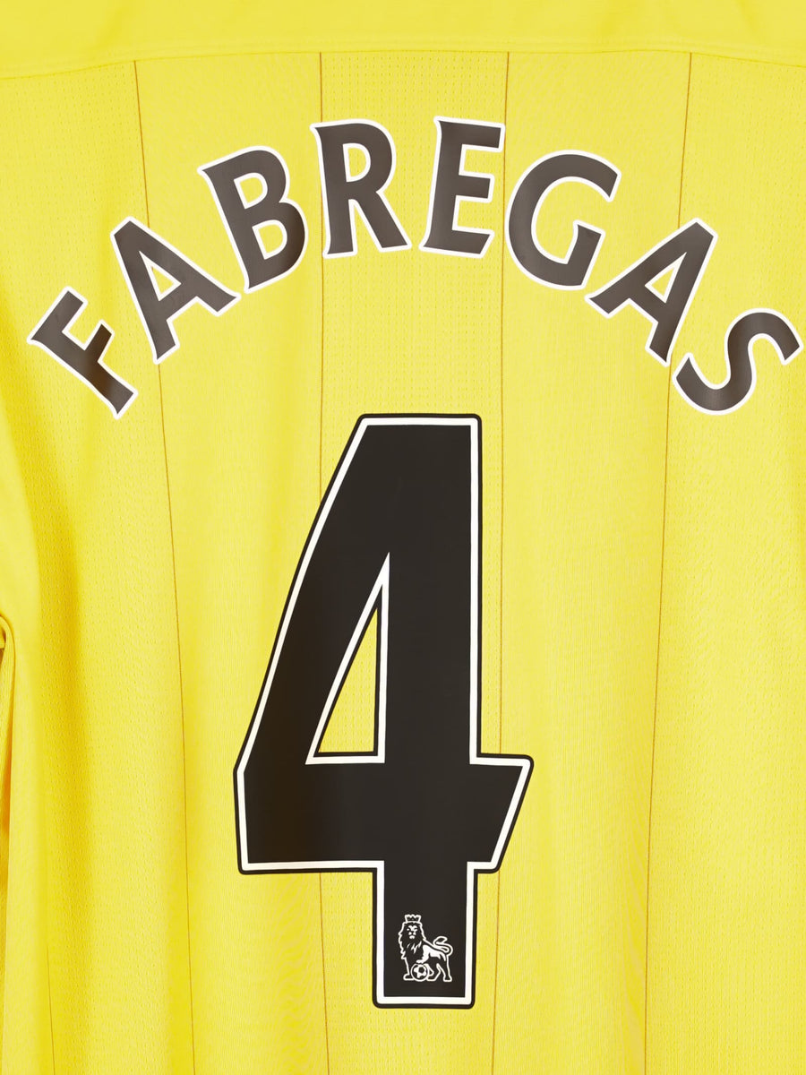 2010/11 Arsenal Fabregas #4 Away Shirt (XL)