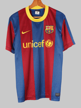 2010/11 Barcelona Xavi #6 Home Shirt (M)