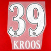 2010/11 Bayern Munich Home Name Set Kroos #39 (Repro)
