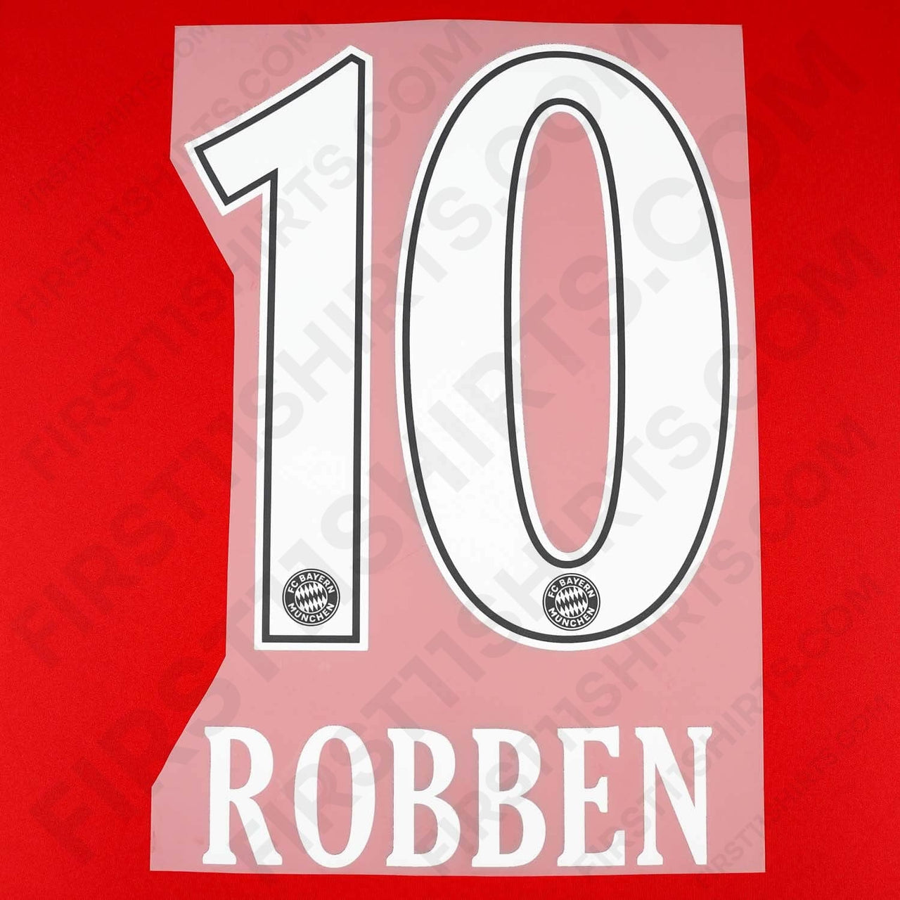 2010/11 Bayern Munich Home Name Set Robben 10 (Repro)