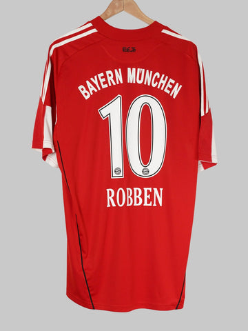 2010/11 Bayern Munich Robben #10 Home Shirt (XL)