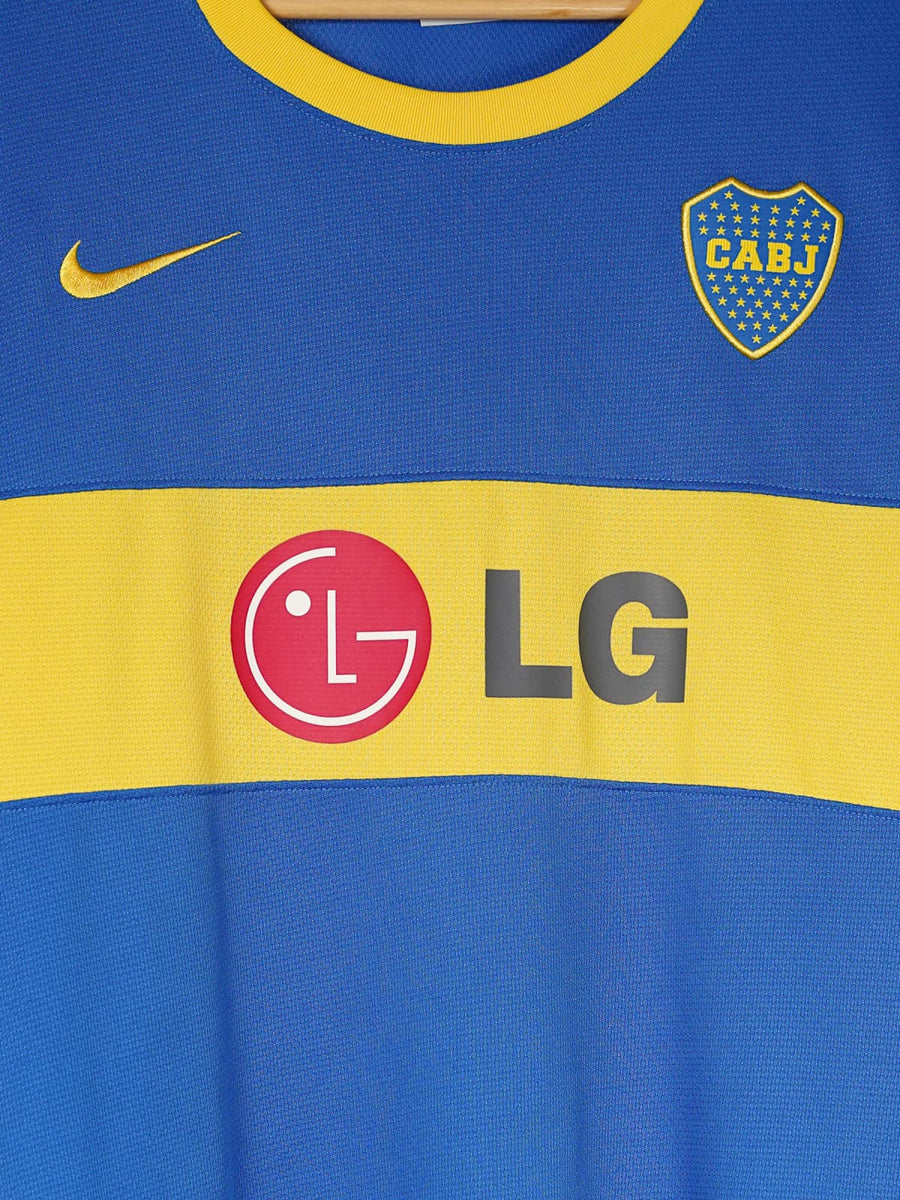 Boca Juniors Home Shirt 2010/11 Roman 10 (XXL)