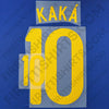 2010/11 Brazil Away Name Set Kaka #10 (Repro)