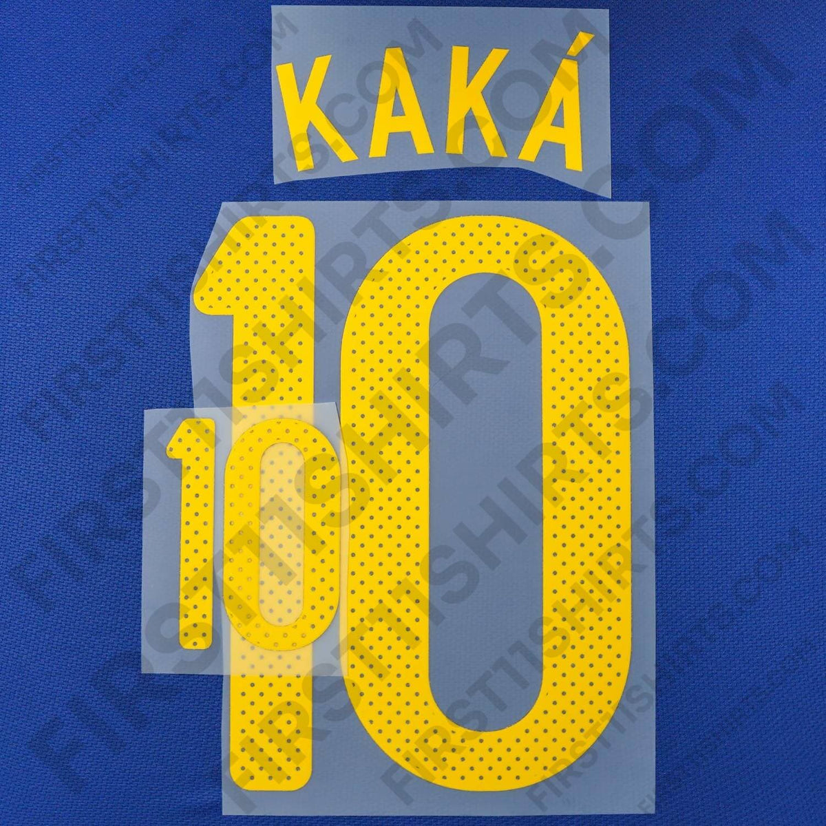 2010/11 Brazil Away Name Set Kaka 10 (Repro)