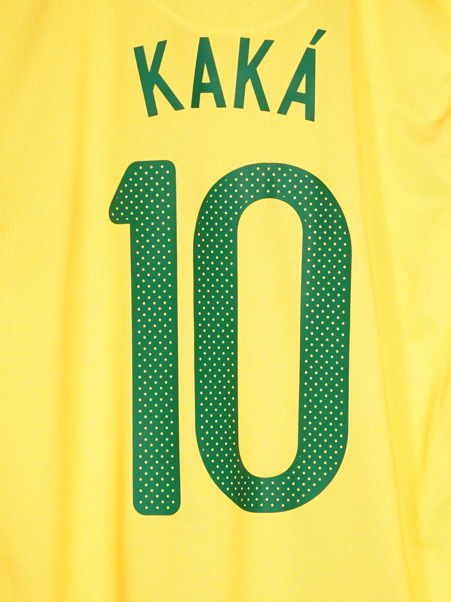 2010/11 Brazil Kaka #10 Home Shirt (L)