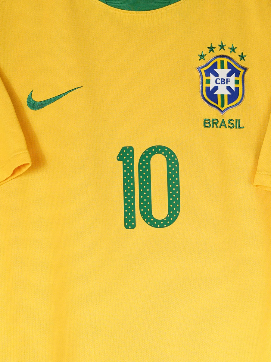 2010/11 Brazil Kaka #10 Home Shirt (L)