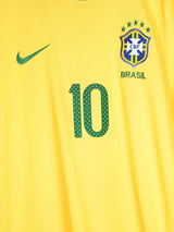 2010/11 Brazil Kaka #10 Home Shirt (L)