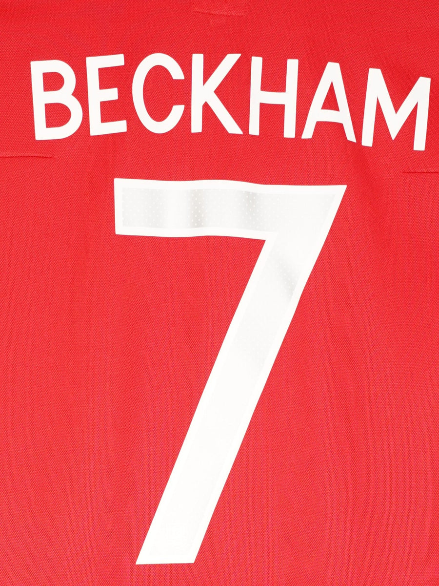 2010/11 England Beckham #7 Away Shirt (S)