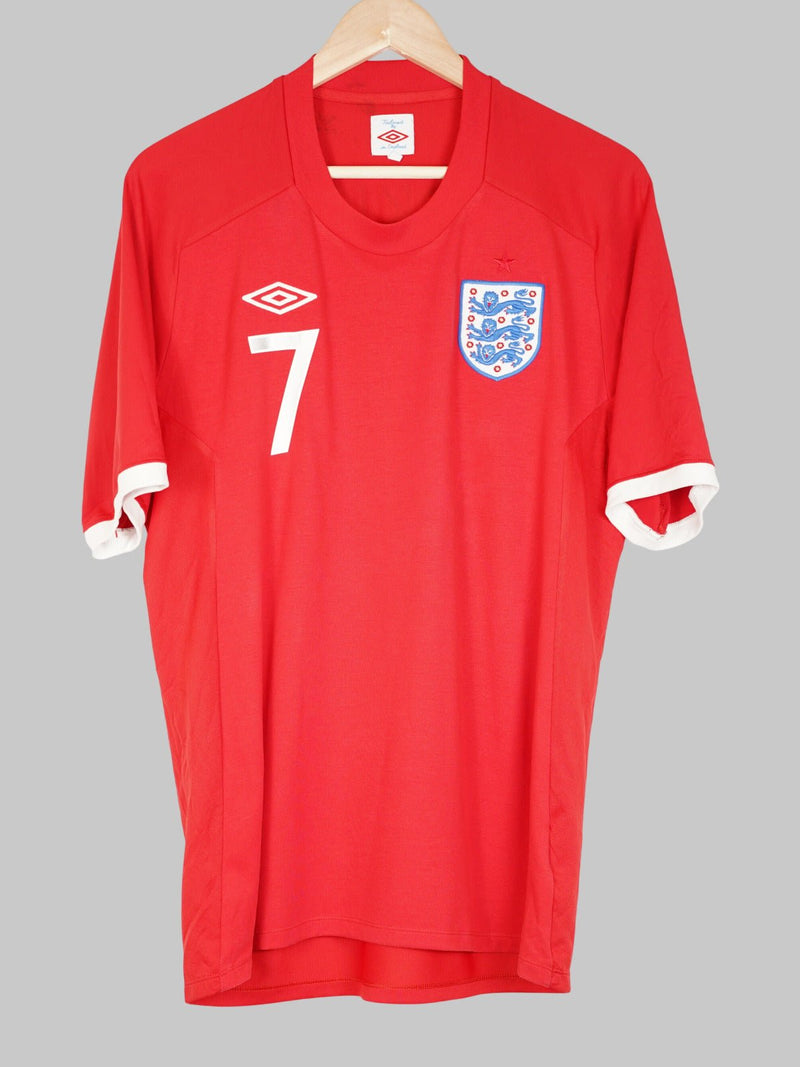 2010/11 England Beckham #7 Away Shirt (S)