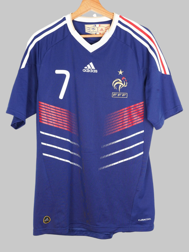 2010/11 France Ribery #7 Home Shirt (M)