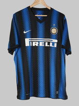 2010/11 Inter Milan Balotelli #45 Home Shirt (XL)