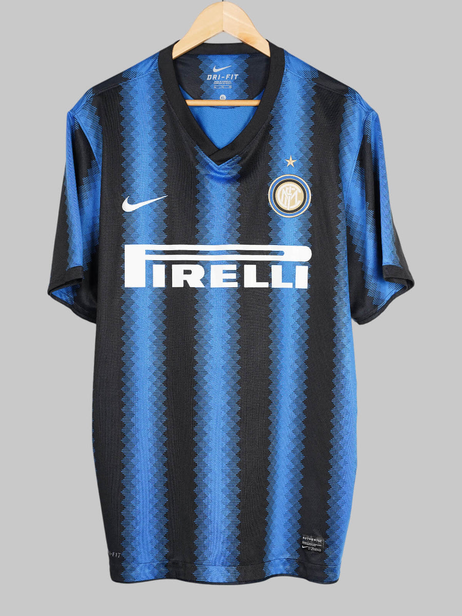 2010/11 Inter Milan Eto'o #9 Home Shirt (XL)