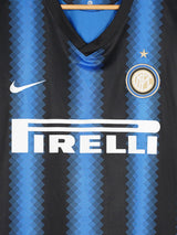 2010/11 Inter Milan Eto'o #9 Home Shirt (XL)
