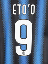 2010/11 Inter Milan Eto'o #9 Home Shirt (XL)
