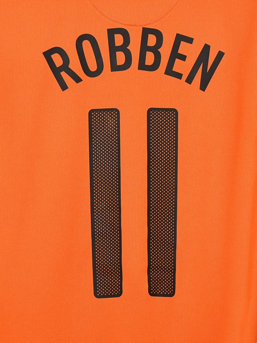 Netherlands Home Shirt 2010/11 Robben 11 (L)