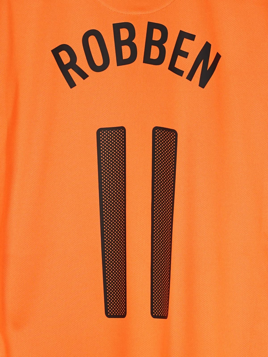 Netherlands Home Shirt 2010/11 Robben 11 (M)