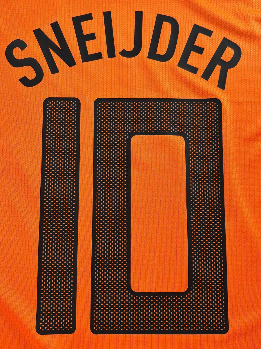 2010/11 Netherlands Sneijder #10 Home Shirt (XL)