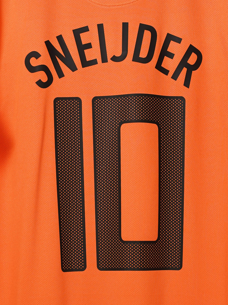 2010/11 Netherlands Sneijder #10 Home Shirt (XL)