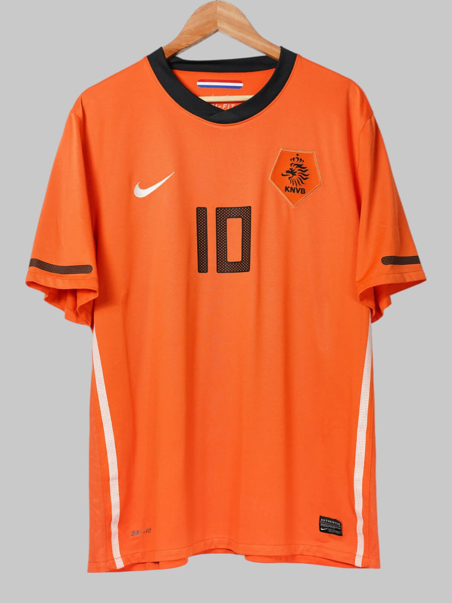 2010/11 Netherlands Sneijder #10 Home Shirt (XL)