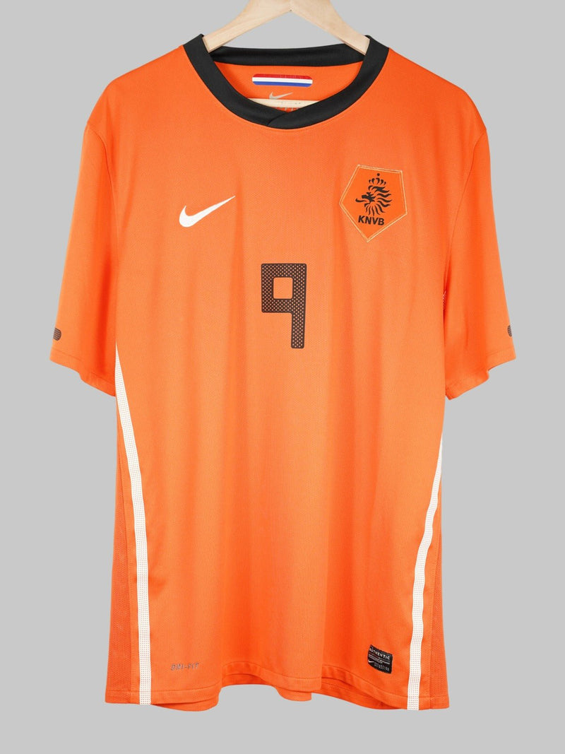 2010/11 Netherlands V. Persie #9 Home Shirt (XL)