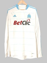 2010/11 Olympique Marseille Azpilicueta #2 Home Shirt L/S (L) Adidas