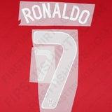 2010/11 Portugal Home Name Set Ronaldo 7 (Repro)