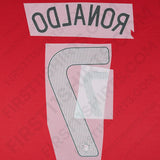 2010/11 Portugal Home Name Set Ronaldo 7 (Repro)