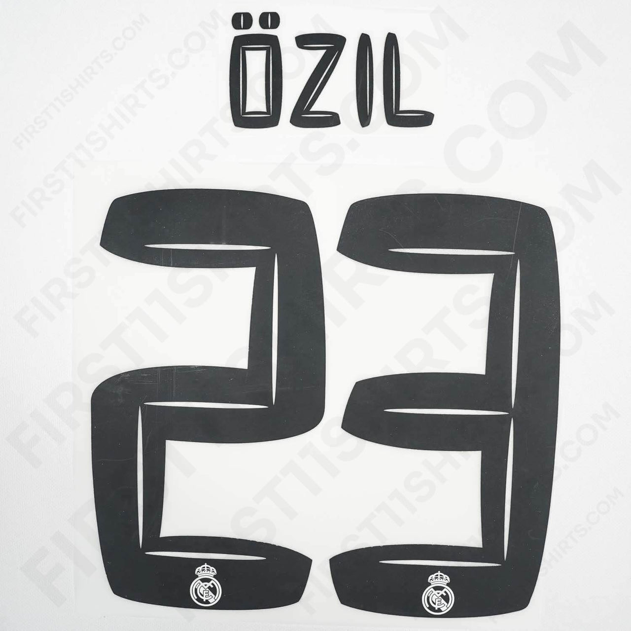 2010/11 Real Madrid Home Name Set Ozil 23 (Repro)