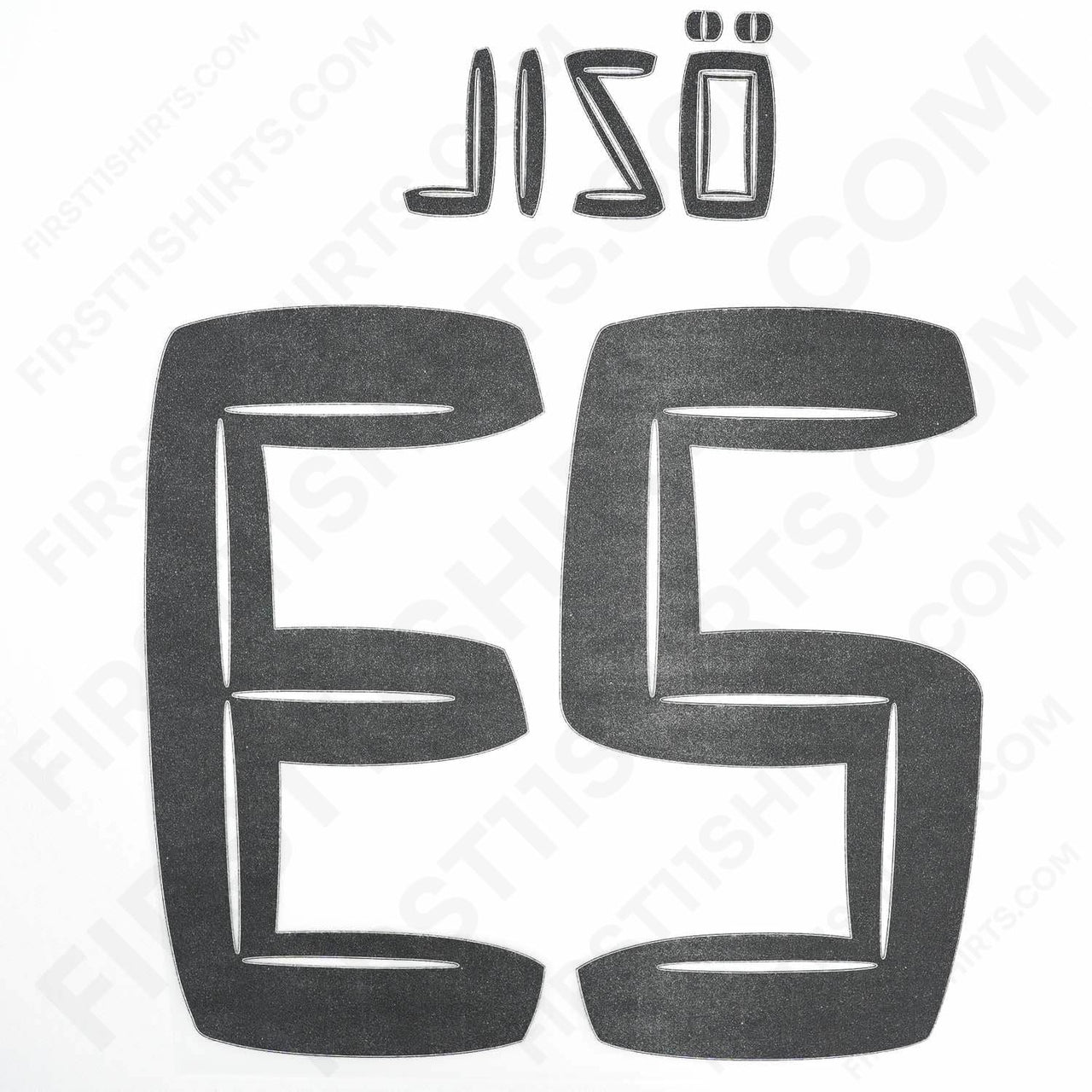 2010/11 Real Madrid Home Name Set Ozil 23 (Repro)