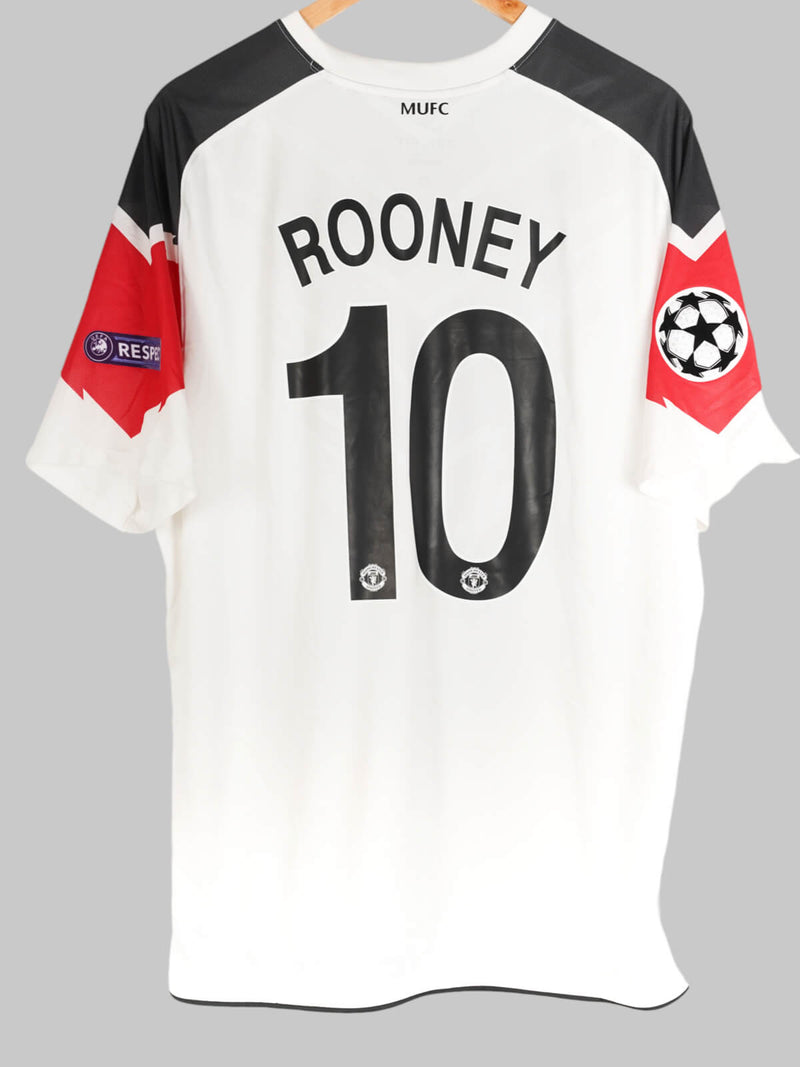 2010/12 Manchester United Rooney #10 Away Shirt (XL)