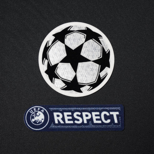 2011 - 12 UEFA Respect Patch & UCL Starball (Repro)