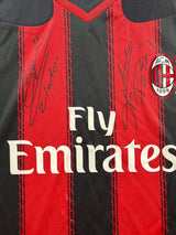 Ac Milan Academy Shirt 2011/12 Signed by Zlatan & Pato (L)