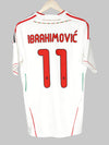 2011/12 AC Milan Ibrahimovic #11 Camiseta Visitante (M) Adidas