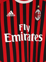 AC Milan Home Shirt 2011/12 Pato 7 (Kids L)