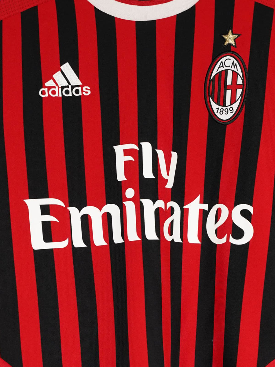 AC Milan Home Shirt 2011/12 Pato 7 (Kids L)