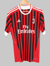 2011/12 AC Milan Pirlo #21 Home Shirt (M)
